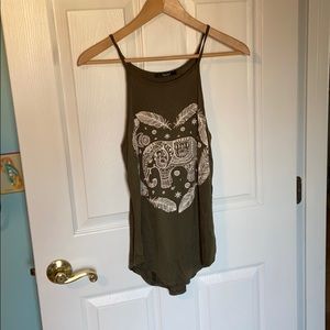 Papaya tank top